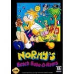 Sega Genesis Box Art Normy's Beach Babe-O-Rama