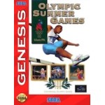 Sega Genesis Box Art Olympic Summer Games Atlanta 96