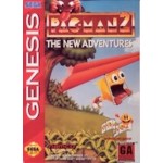Sega Genesis Box Art Pac-Man 2 The New Adventures