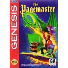 Sega Genesis Box Art Pagemaster