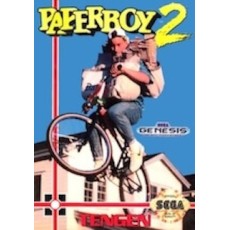 Sega Genesis Box Art Paperboy 2