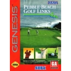 Sega Genesis Box Art Pebble Beach Golf Links