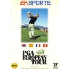 Sega Genesis Box Art PGA European Tour