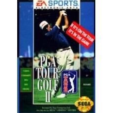 Sega Genesis Box Art PGA Tour Golf II