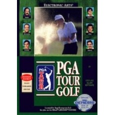 Sega Genesis Box Art PGA Tour Golf