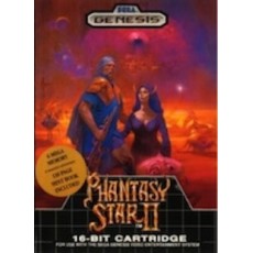 Sega Genesis Box Art Phantasy Star II