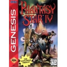 Sega Genesis Box Art Phantasy Star IV