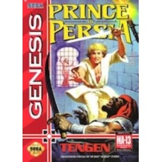 Sega Genesis Box Art Prince of Persia