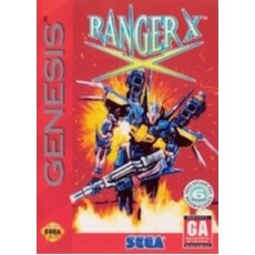 Sega Genesis Box Art Ranger X