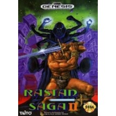 Sega Genesis Box Art Rastan Saga II