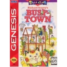 Sega Genesis Box Art Richard Scarry's BusyTown