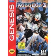 Sega Genesis Box Art Robocop 3