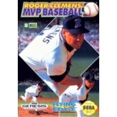 Sega Genesis Box Art Roger Clemens' MVP Baseball