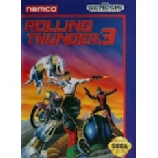Sega Genesis Box Art Rolling Thunder 3