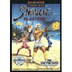 Sega Genesis Box Art Shadow Blasters