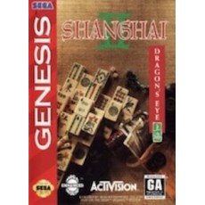 Sega Genesis Box Art Shanghai II Dragon's Eye