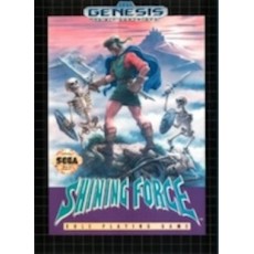Sega Genesis Box Art Shining Force
