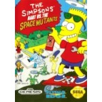 Sega Genesis Box Art The Simpsons Bart vs the Space Mutants