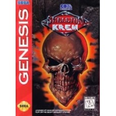 Sega Genesis Box Art Skeleton Krew
