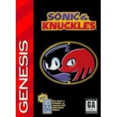 Sega Genesis Box Art Sonic and Knuckles