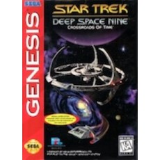 Sega Genesis Box Art Star Trek Deep Space Nine Crossroads of Time