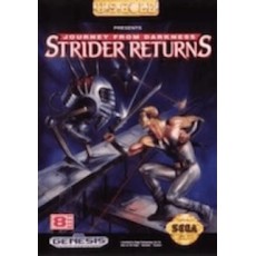 Sega Genesis Box Art Strider Returns