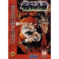 Sega Genesis Box Art Subterrania