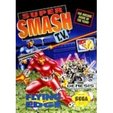 Sega Genesis Box Art Super Smash TV