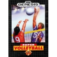Sega Genesis Box Art Super Volleyball
