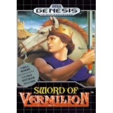Sega Genesis Box Art Sword of Vermilion