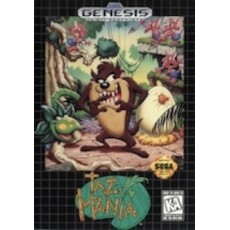 Sega Genesis Box Art Taz-Mania