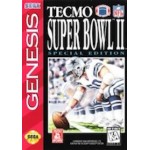 Sega Genesis Box Art Tecmo Super Bowl II Special Edition