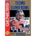 Sega Genesis Box Art Tecmo Super Bowl