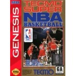 Sega Genesis Box Art Tecmo Super NBA Basketball