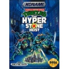 Sega Genesis Box Art Teenage Mutant Ninja Turtles Hyperstone Heist