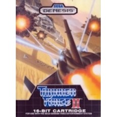 Sega Genesis Box Art Thunder Force II