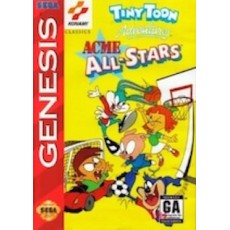 Sega Genesis Box Art Tiny Toon Adventures ACME All-Stars
