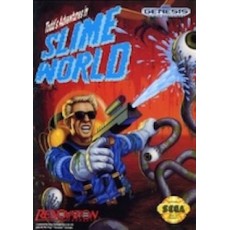 Sega Genesis Box Art Todd's Adventures in Slime World