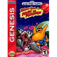 Sega Genesis Box Art ToeJam and Earl in Panic on Funkotron