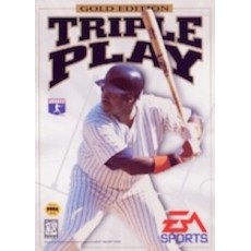 Sega Genesis Box Art Triple Play Gold