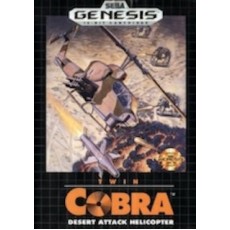Sega Genesis Box Art Twin Cobra