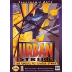 Sega Genesis Box Art Urban Strike