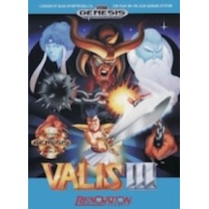 Sega Genesis Box Art Valis III