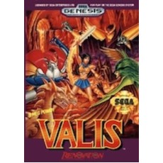 Sega Genesis Box Art Valis The Fantasm Soldier