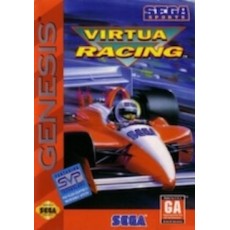 Sega Genesis Box Art Virtua Racing
