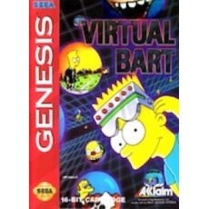 Sega Genesis Box Art Virtual Bart
