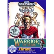 Sega Genesis Box Art Warrior of Rome