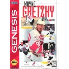 Sega Genesis Box Art Wayne Gretzky and the NHLPA All-Stars