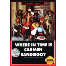 Sega Genesis Box Art Where in Time is Carmen Sandiego