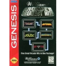 Sega Genesis Box Art Williams Arcade's Greatest Hits